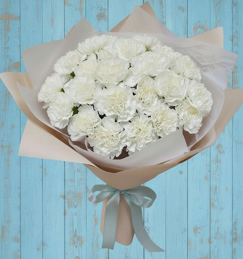 Букет цветов из: Гвоздики в Чусовом