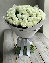 Букет 35 Белых роз в Чусовом