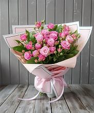 Букет Розовый кустик #REPLACE_PRED# Чусовом