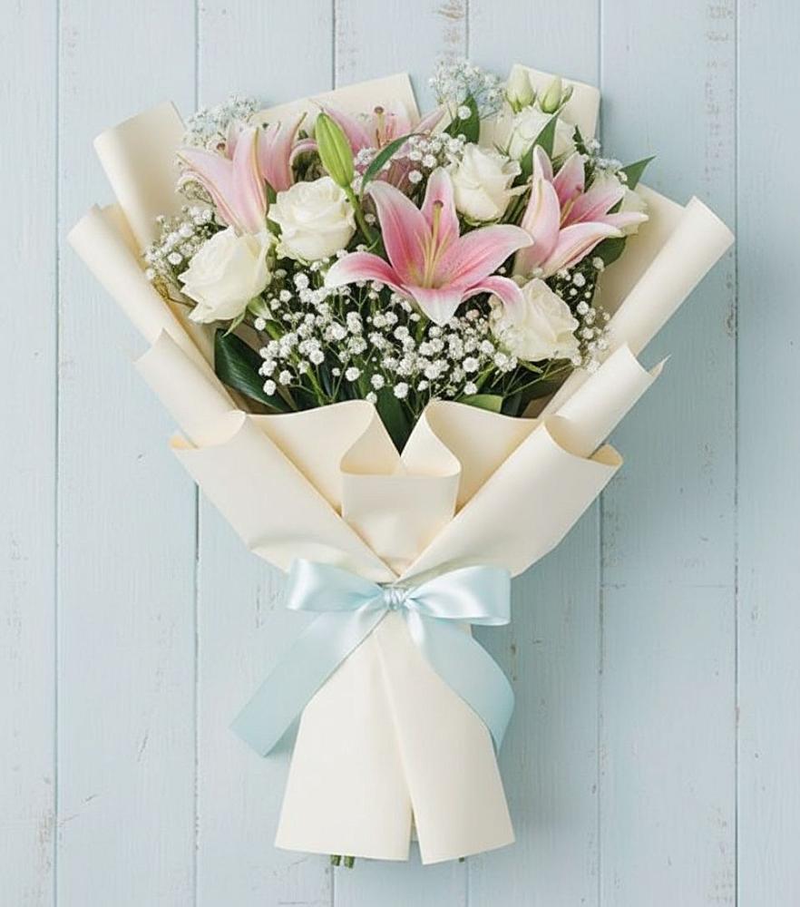 Букет цветов из: Лилии в Чусовом