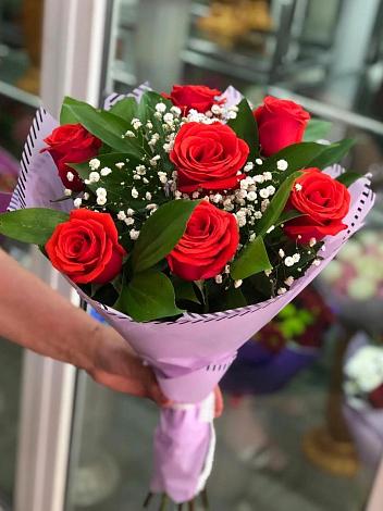 Букет цветов из: Розы в Чусовом