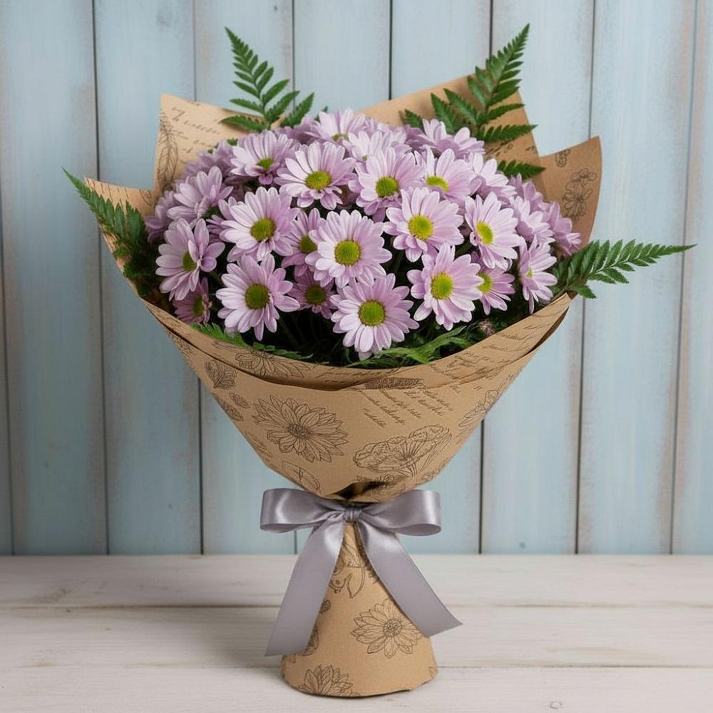 Букет цветов из: Хризантемы в Чусовом
