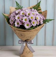 Букет цветов из:  Хризантемы #REPLACE_PRED# Чусовом