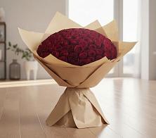 Букет 101 Красная роза в Чусовом