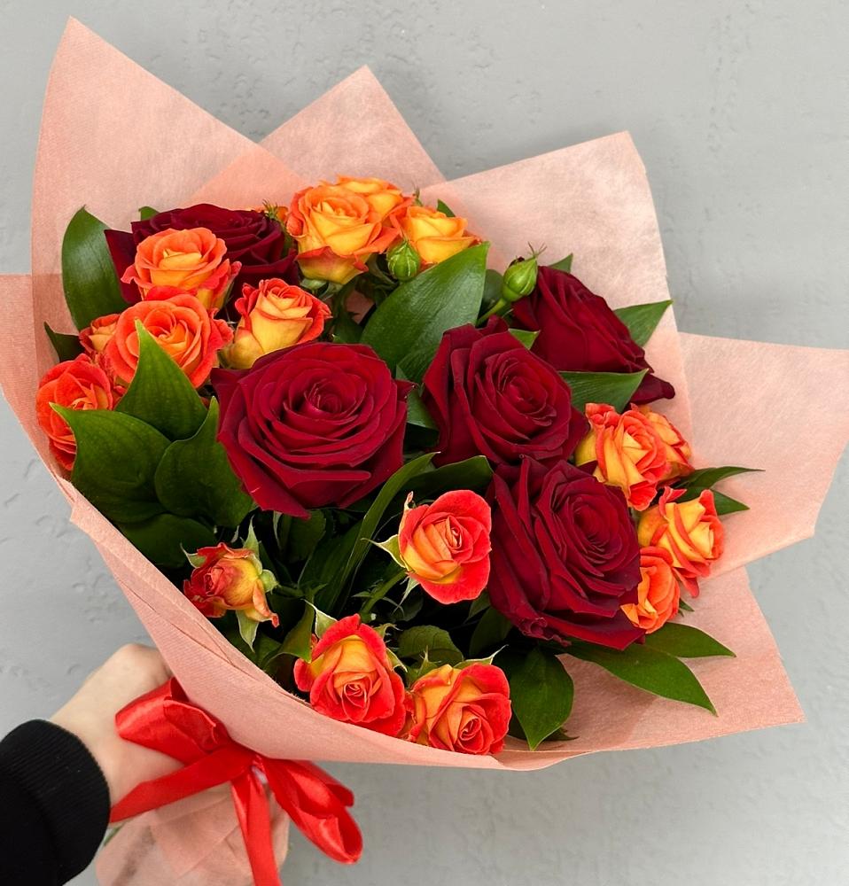 Букет Любовь и восторг в Чусовом