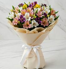 Букет цветов из:  Альстромерии в Чусовом