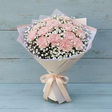 Букет цветов из:  Гвоздики в Чусовом