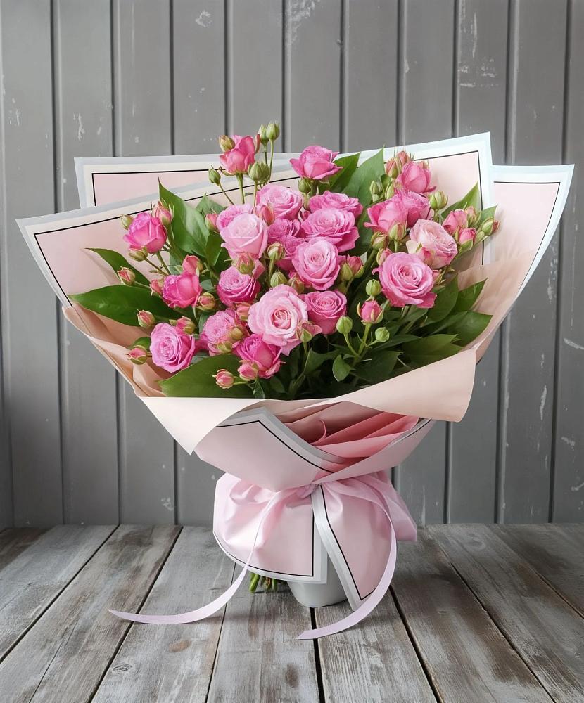 Букет Розовый кустик в Чусовом