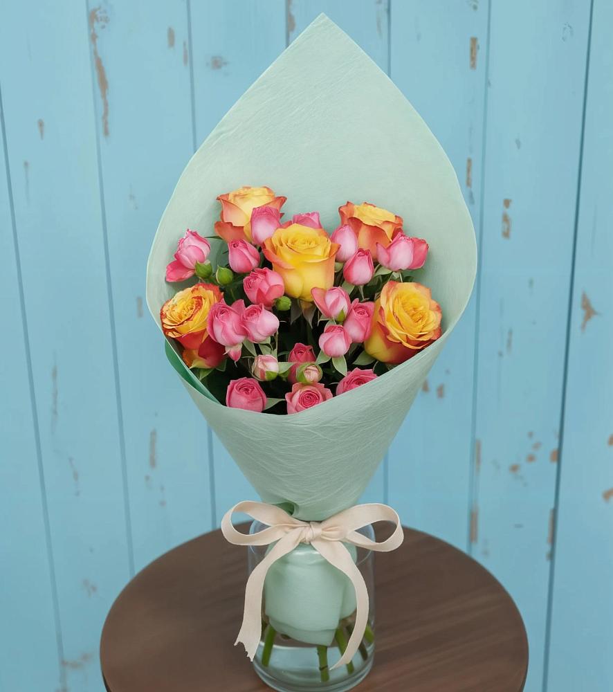 Букет цветов из: Розы в Чусовом