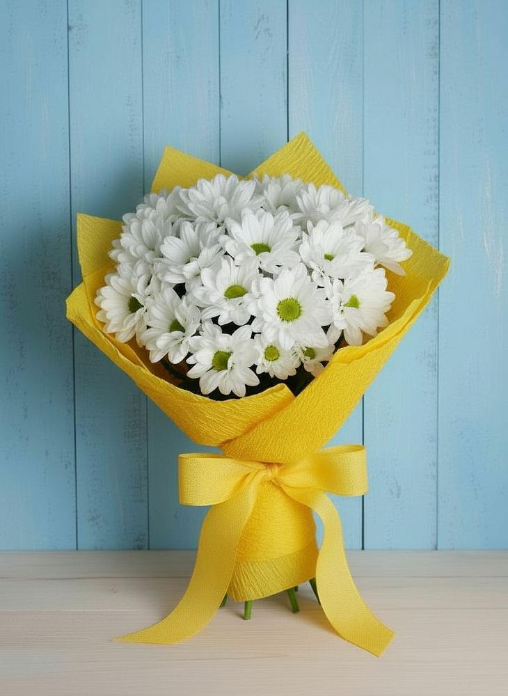 Букет цветов из: Хризантемы в Чусовом