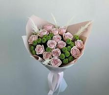 Букет цветов из:  Розы и Хризантемы в Чусовом
