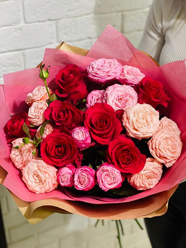 Букет цветов из: Розы в Чусовом