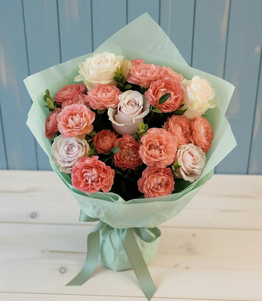 Букет цветов из: Розы в Чусовом