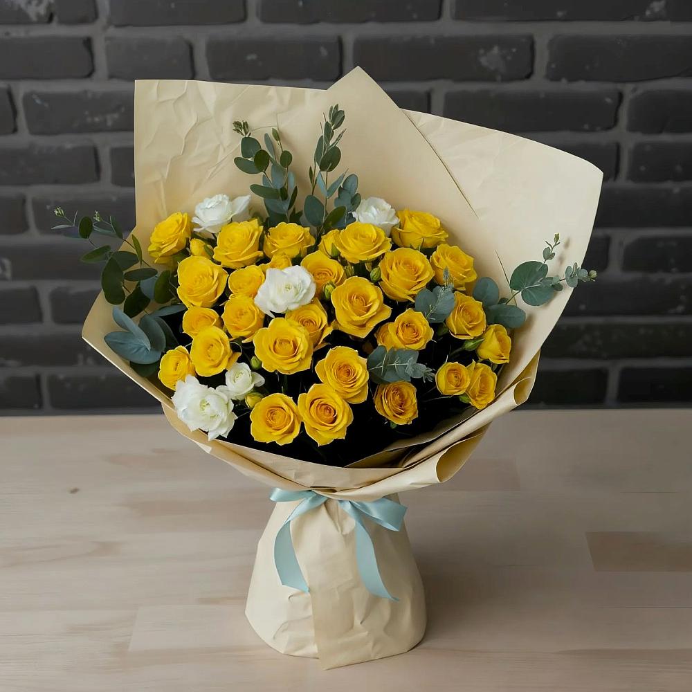 Букет цветов из: Розы в Чусовом