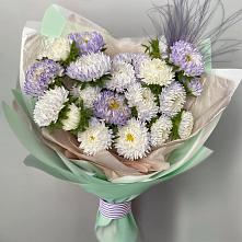 Букет цветов из:  Астры в Чусовом