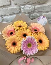 Букет цветов из:  Герберы #REPLACE_PRED# Чусовом