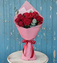 Букет цветов из:  Розы в Чусовом
