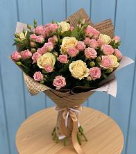 Букет цветов из:  Розы в Чусовом