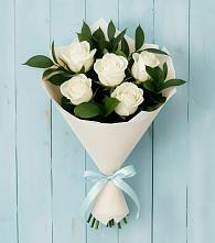 Букет цветов из:  Розы в Чусовом