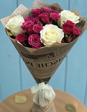 Букет цветов из:  Розы в Чусовом
