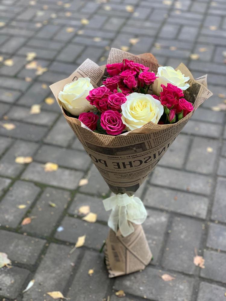 Букет цветов из: Розы в Чусовом