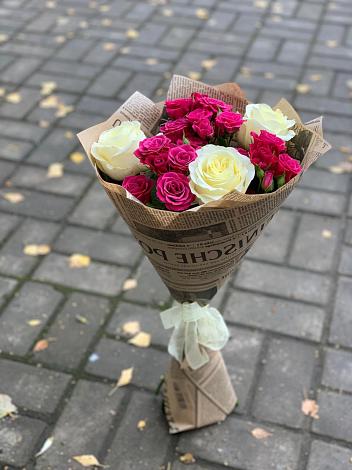 Букет цветов из: Розы в Чусовом
