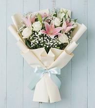 Букет цветов из:  Лилии в Чусовом