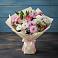 Букет цветов из: Хризантемы, Альстромерии и Розы в Чусовом